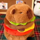 Knuffel Hamburger Capybara – Schattig Knuffeldier 3