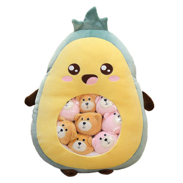 Knuffel Aardbei & Avocado – Schattig Pluche Knuffel 2