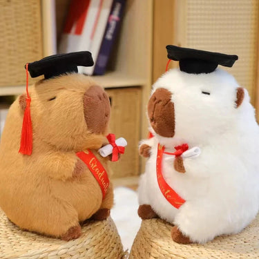 Knuffel Afstudeer Capibara – Vrolijk Knuffeldier 1