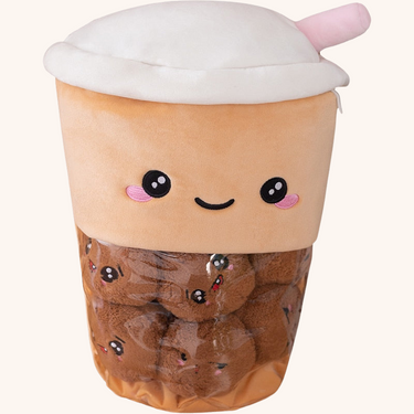 Knuffel Bubble Tea – Vrolijk Pluche Knuffel 02