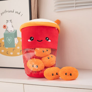 Knuffel Bubble Tea – Vrolijk Pluche Knuffel 7
