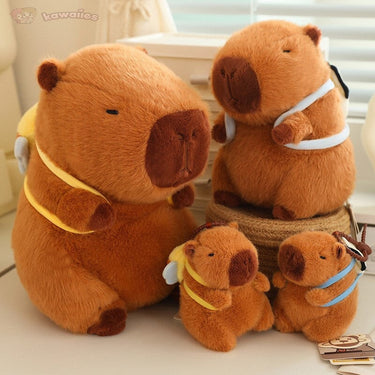 Knuffel Capibara met Rugzak – Schattig Knuffeldier 2