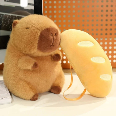 Knuffel Croissant Capybara – Schattig Knuffeldier 5