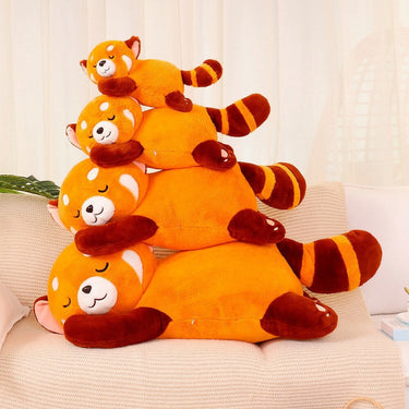 Knuffel Slapende Rode Panda – Zacht Knuffeldier 0