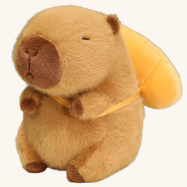 Knuffel Croissant Capybara – Schattig Knuffeldier