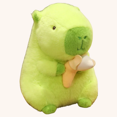 Knuffel Capybara Groen – Vrolijk Knuffeldier