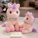 Schattige knuffel eenhoorn met strik – Zacht en magisch 4